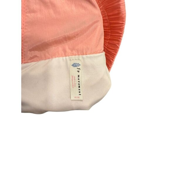 Free People Movement Womens Coral pink High-Waisted Shorts Built-In size medium - Picture 4 of 5